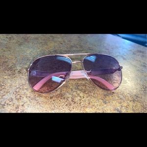 Pink Guess sunglasses
